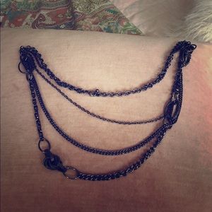 Black premier designs necklace.